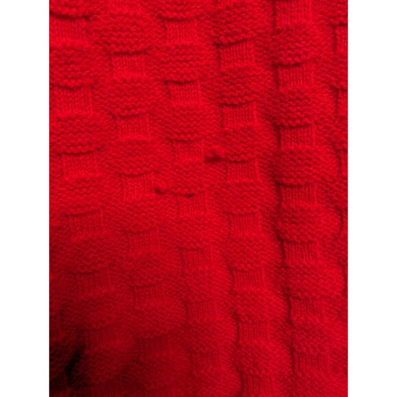 Vtg Cuddle Knit Womens Cardigan Sweater Open Front Sz S M Acrylic 60s 70s - Picture 7 of 8